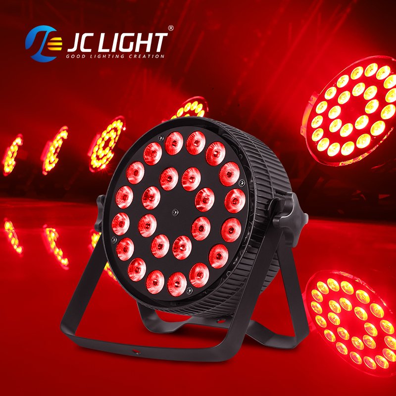 Jc 24*10W Led Flat Par Light Dmx Control 24 Leds Par Light Bar Club Party Wedding Rgbw Par Can Stage Light