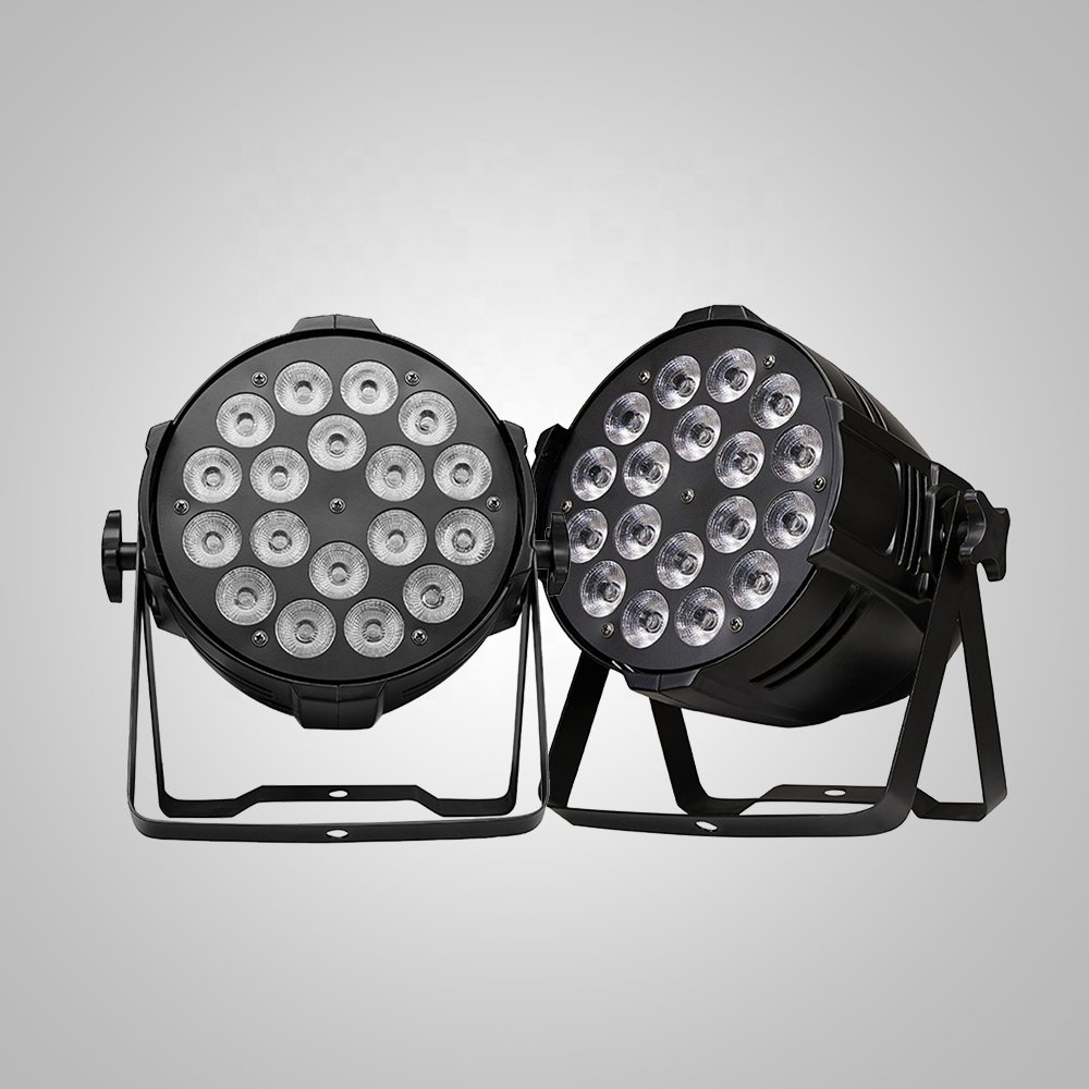 8Pcs In 1 Flycase Package 18X10W RGBW Full Color Led Par Light Hand In Hand Connect DJ Disco Stage Lighting DMX 512 Lamp