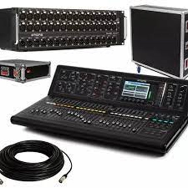 Everlasting M32R Live Digital Mixer DL32 Stage Box 150' Cat5 Network Cable Spool-Audio Sound Equipment