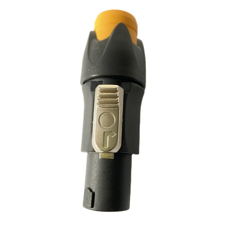 4 Pole Cable Connector Speakon NL4FC Blue 4 Pin Male Plug Compatible Audio Speaker Cable Connector