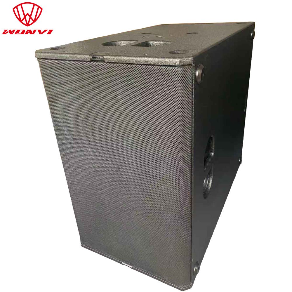 Dual 15 inch speakers 2000W subwoofer sound system for stage performance