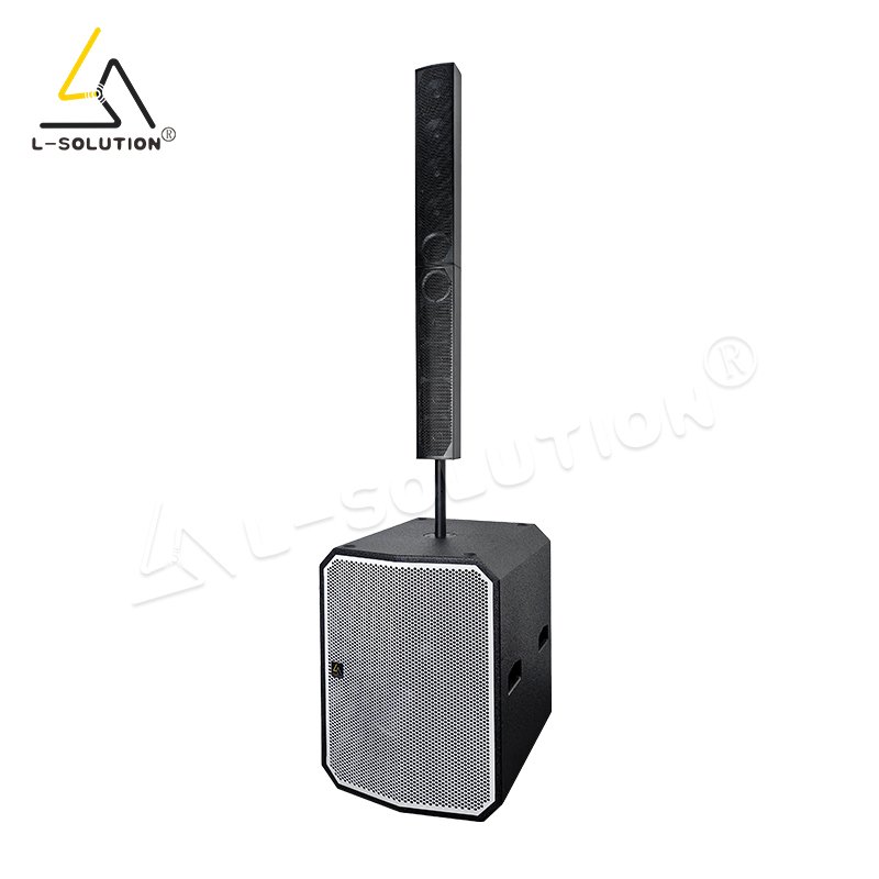 active L4 120W 4 inch column array speaker 1000W SB18-A 18 inch subwoofers pa powerful active column speaker pa system