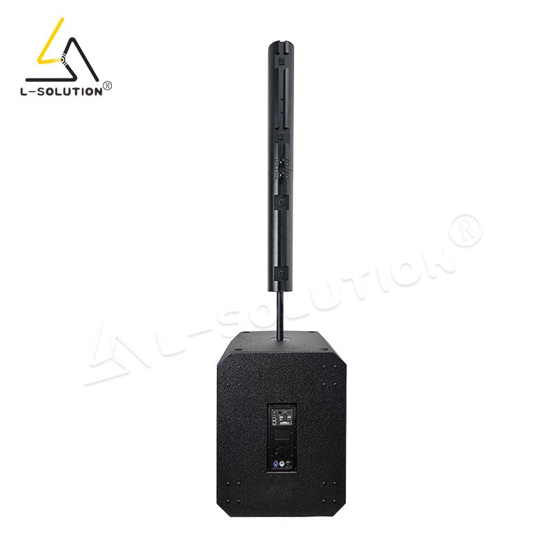 active L4 120W 4 inch column array speaker 1000W SB18-A 18 inch subwoofers pa powerful active column speaker pa system