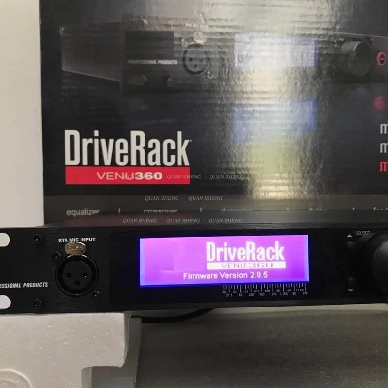 DriveRack VENU360 DSP Digital 3 Input 6 Output Professional Stereo Stage Equalizer Audio Processor for Dbx