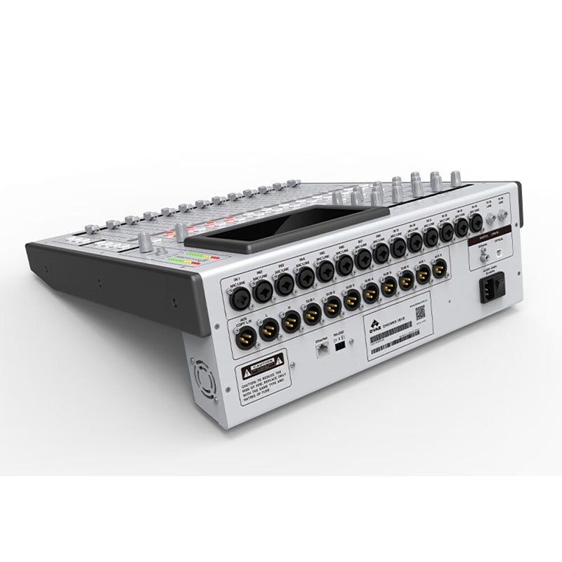18 channel 7" Capacitive Touch Screen Sound Console Equipment Digital Audio Mixer for Stage Live Karaoke Conference