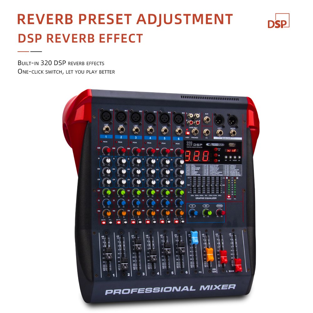 Professional 12 channel stereo mixing console,USB bluetooth MP3 playback computer recording studio stage DJ control mesa de som