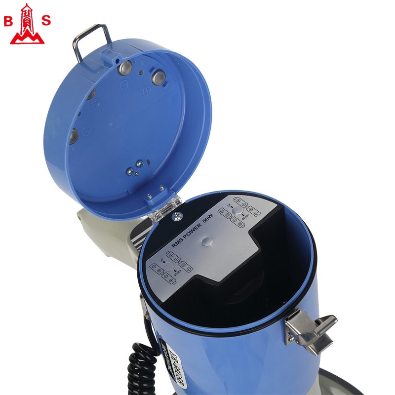 50 watts Megaphone Loudspeaker Speaker Manufacturer PA bullhorn ideal for football baseball hockey cheer leading fans & coaches