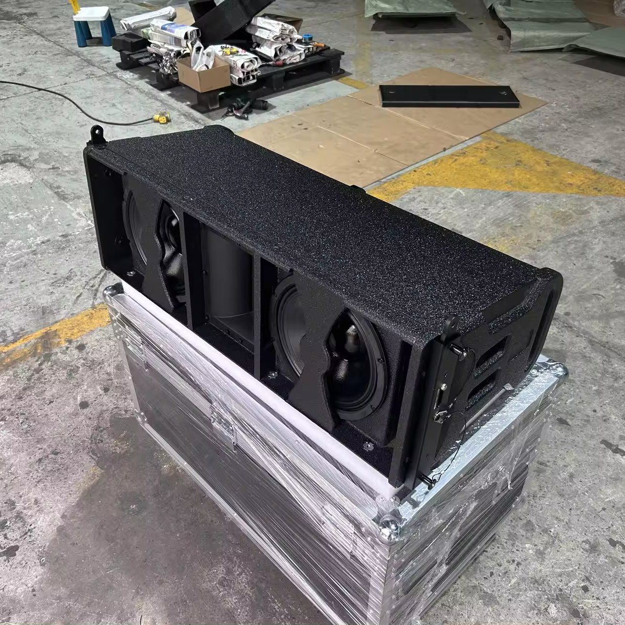 Top Grade Passive DJ Stage Speaker Box Audio High Power Sound System Passive DJ Dual 10 Inch Driver Line Array Speaker
