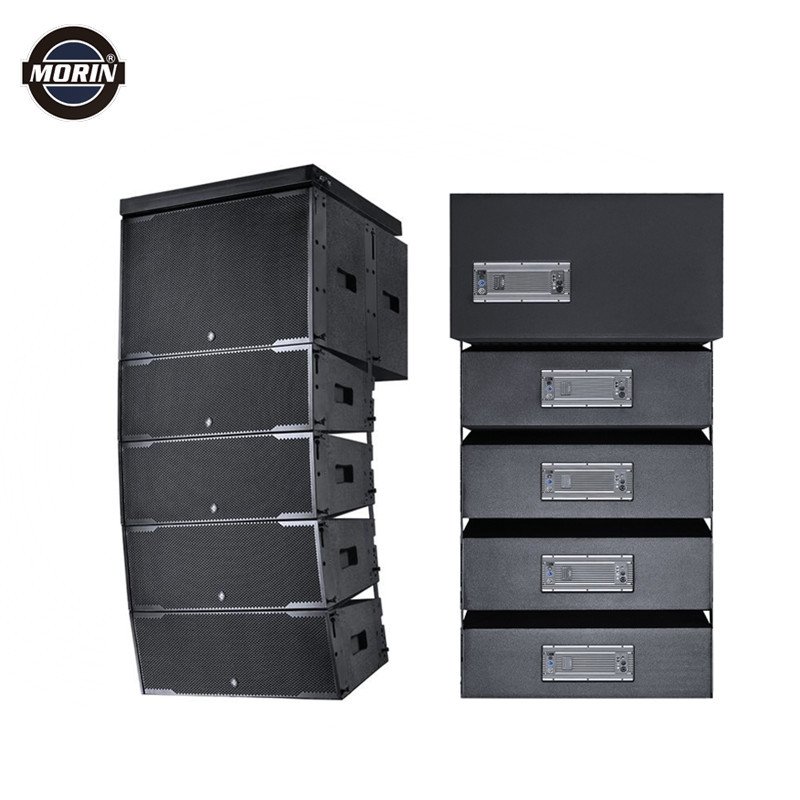 Outdoor 1000 People Event Professional Audio DJ Line Array Speaker PA Sound System with Microphone and Mixer