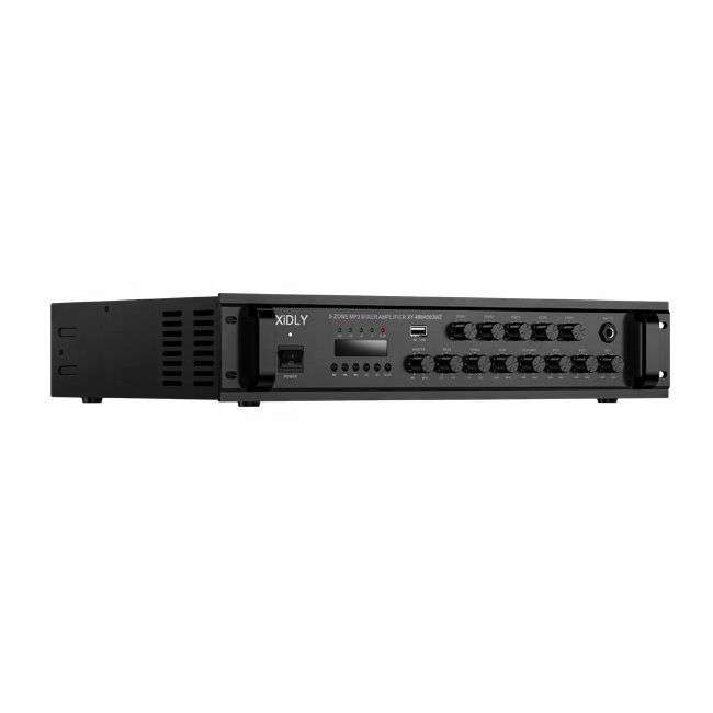 XIDLY-2021Factory Hot Sales Modern Design Sound Equipment Multi Zone Pa System Amplifier with individual volume control