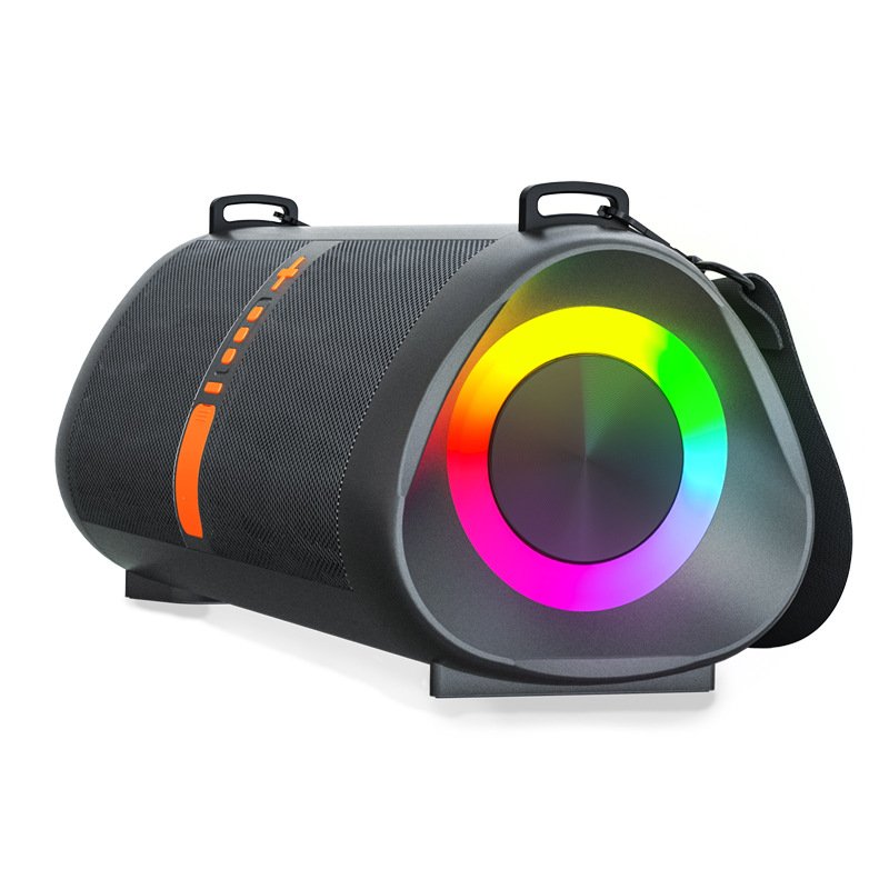 40W Bluetooth Speaker Waterproof Heavy Subwoofer RGB LED Mini Wireless Audio Square Home Bass sound bar portable Speaker
