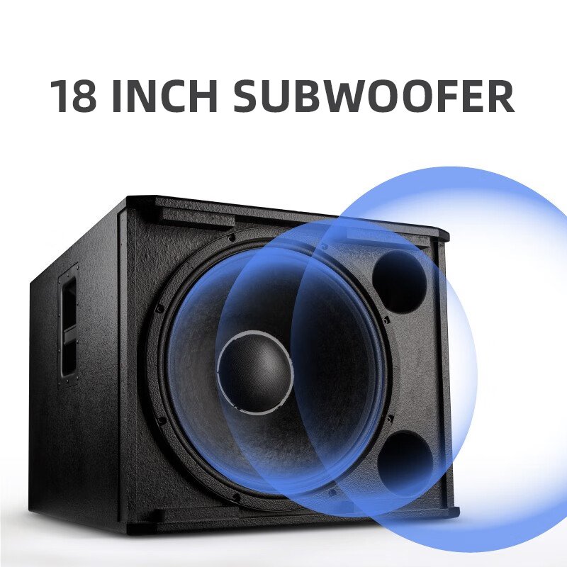 SRX718 Single 18 Inch Subwoofer, Passive Home Theater DJ Audio Sound System Speaker, For Stage KTV Bar Square