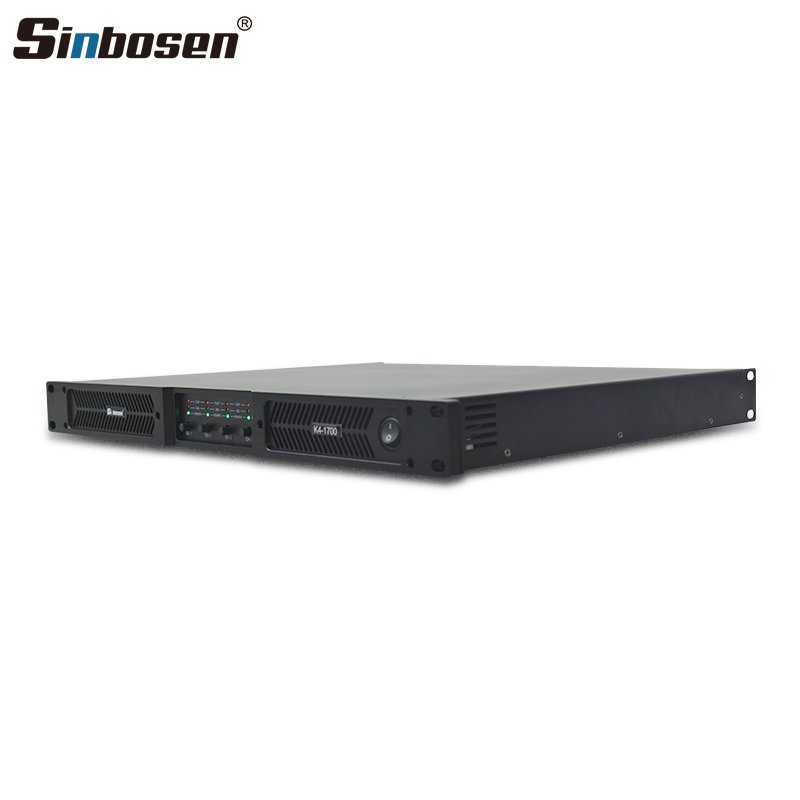 Sinbosen dj equipment K4-1700 4000w power amplifier professional sound audio digital amplifier