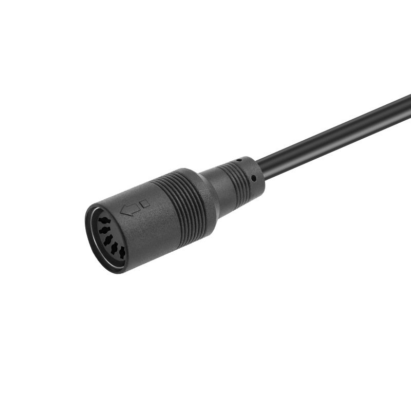 Wholesale 2464 26AWG5-core large DIN connection line Beauty musical instrument stage atomizer DIN line audio and video wire