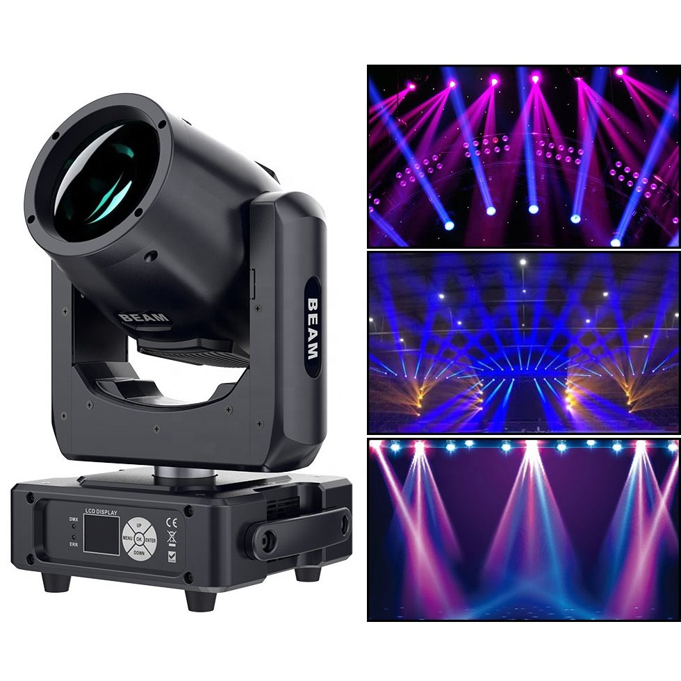 2pcs/lot Flight Case Mini 230W Beam Moving Head 7R Sharpy DMX Professional Beam Moving Head 48Prism Projector Lighting Disco