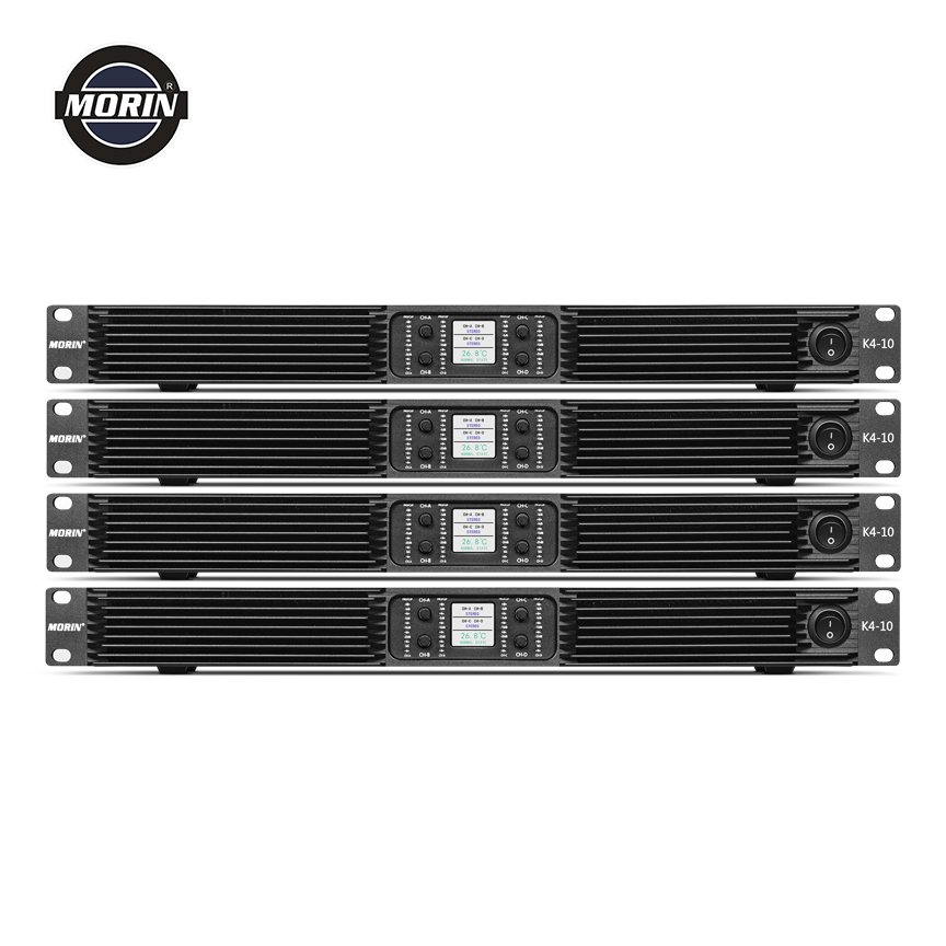 professional power 4 channel amplifiers 1u K-420 2000watts x 4