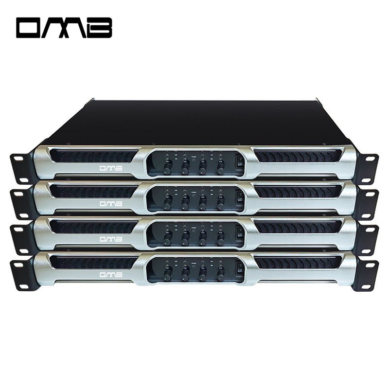 PFA6K4 1200 Watts Professional Audio Peripheral 4 Channel Mixer Karaoke Player 2u Power Sound Subwoofer Class D Amplifier