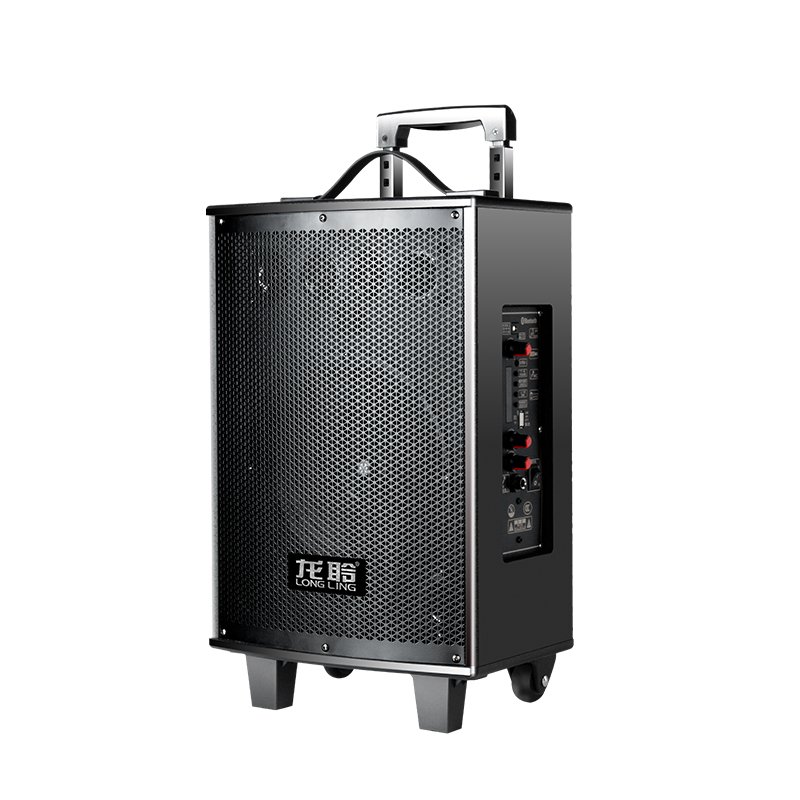 k1 Popular Portable Outdoor Wireless Speaker Professional Powerful Audio System Lossless Sound Speaker With Movable Drawbar