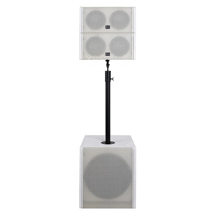 AO-5.4 small studio loud pa audio dj Double 5 inch bass box night club music line array sound system mini home party speaker