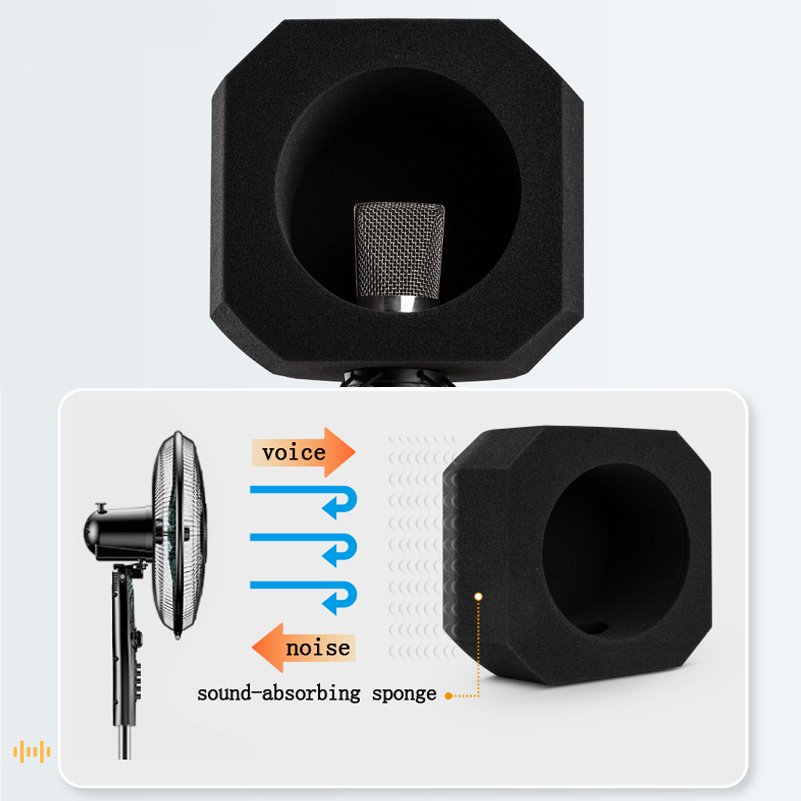 Voxfull DB-01 Professional Live Studio Microphone Screen Ball Acoustic Microphone Isolation Shield For Singing