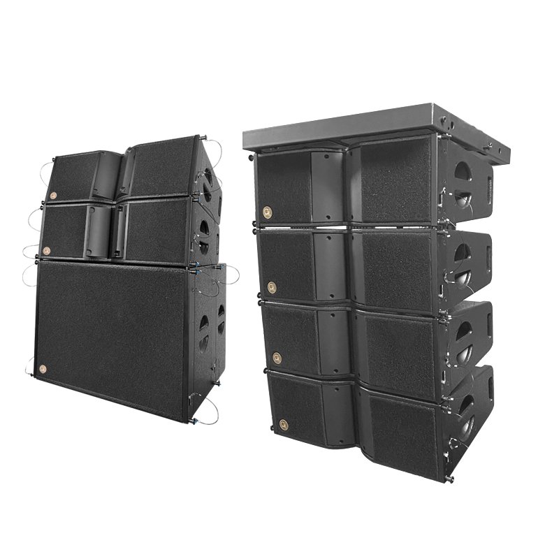 Baona professional audio video lighting speaker 8 inch active Line Array sound equipment/amplifiers/speaker