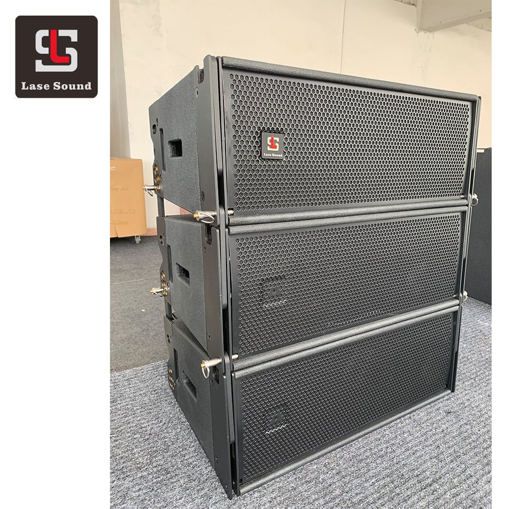 Full range dual 8 inch line array speaker system three way line array speakers PA system outdoor concert sound system