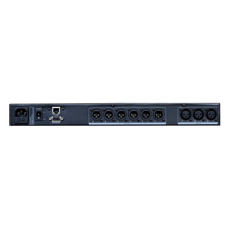 Thinuna DAP-0306 DSP 3 input 6 output Sound Microphone Karaoke Professional Digital Effect Audio Processor