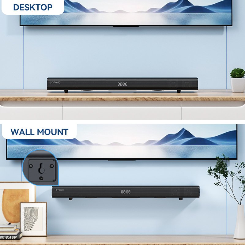FRS10 100W OEM Home Theater Sound System Speaker 4D Surround Soundbar Computer 70W Speaker for TV Sound bar