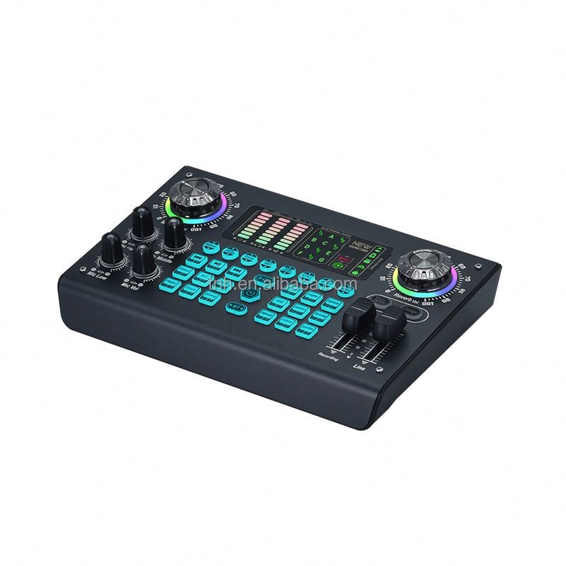 SC-SX97 Professional Studio Audio Interface Studio Sound Card Recording Soundcard PC Mobile Phone Live Broadcast Sound Cards