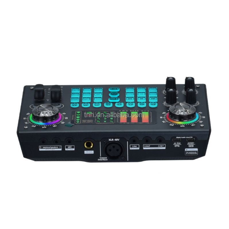 SC-SX97 Professional Studio Audio Interface Studio Sound Card Recording Soundcard PC Mobile Phone Live Broadcast Sound Cards