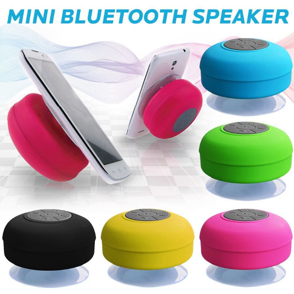 2024 Hot Selling BTS06 Bt Sound Equipment Bathroom Speaker Speakers Wireless Metal Portable Mini Bt BS06 Outdoor Speaker