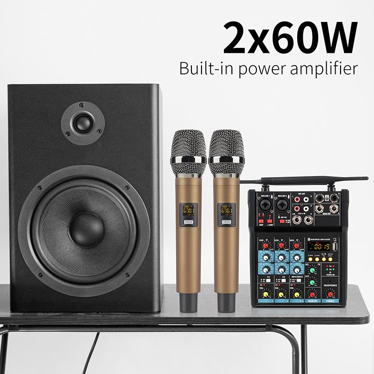 Audio Mixer Amplifier Equipment