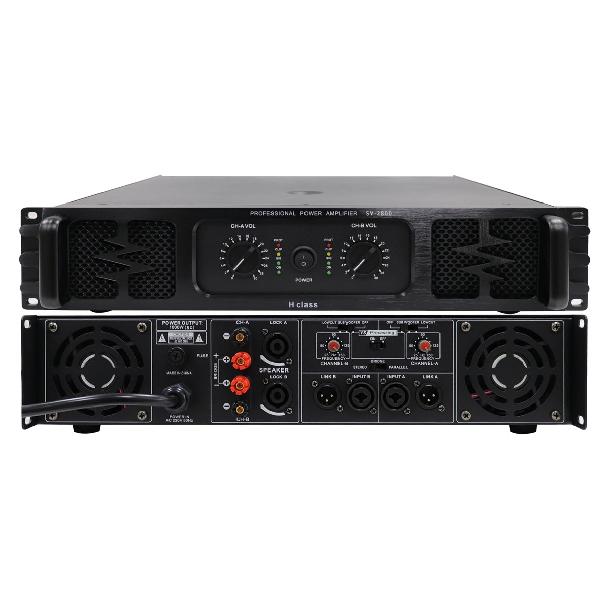 High Performance Power Amplifier Sound Equipment For Sound System