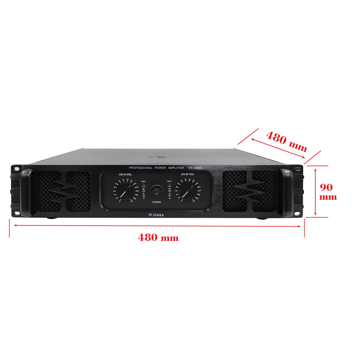 High Performance Power Amplifier Sound Equipment For Sound System