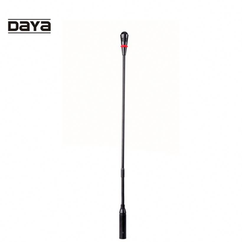 Hot Sell Push to Talk Gooseneck Conference Microphone Metal Radio & Tv Broadcasting Equipment Wired Ribbon Microphone DAYA,DAYA