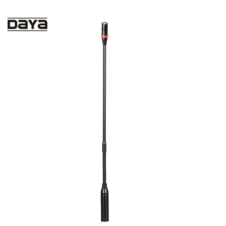 Hot Sell Push to Talk Gooseneck Conference Microphone Metal Radio & Tv Broadcasting Equipment Wired Ribbon Microphone DAYA,DAYA