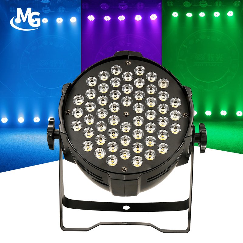 DMX512 Sound Activation Control 54x3W RGBW 54*3W 54 DJ Par Lights LED Par Light