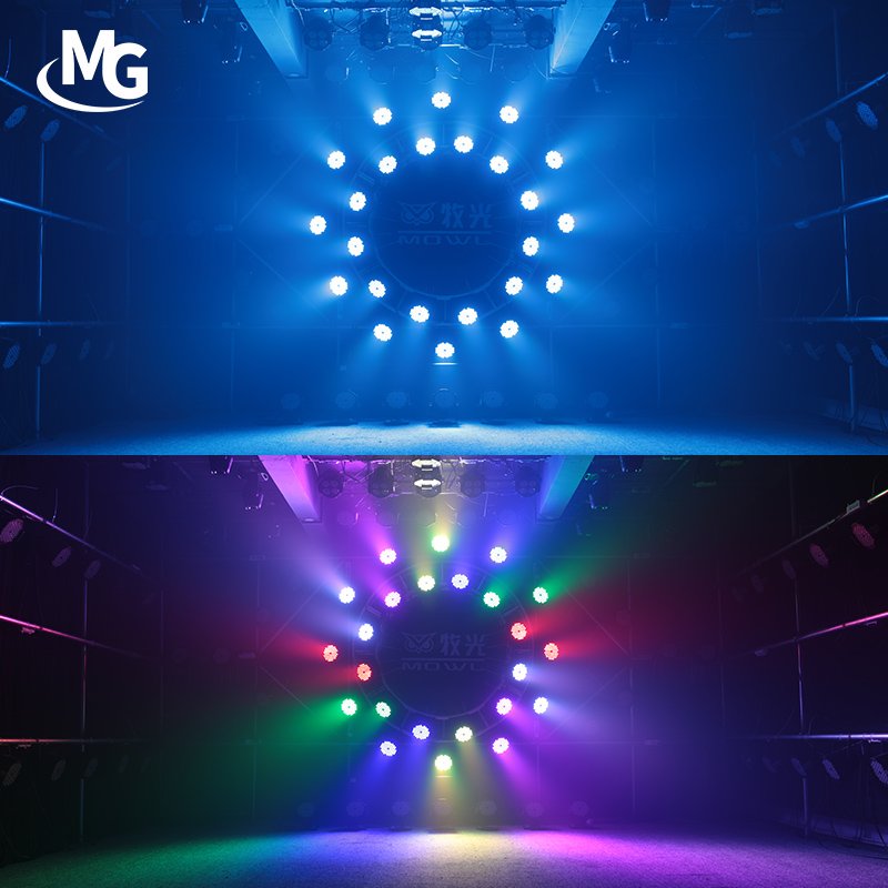 DMX512 Sound Activation Control 54x3W RGBW 54*3W 54 DJ Par Lights LED Par Light