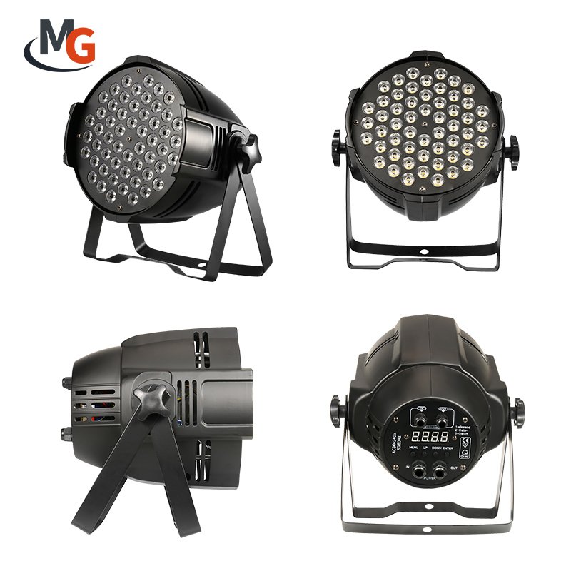 DMX512 Sound Activation Control 54x3W RGBW 54*3W 54 DJ Par Lights LED Par Light