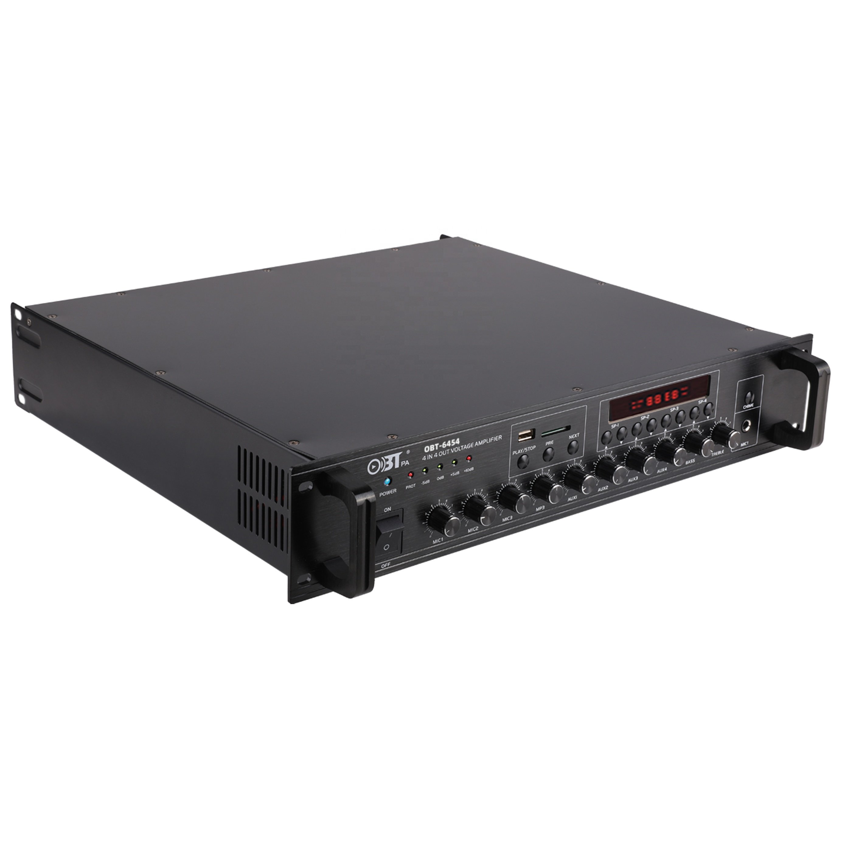 OBT-6154 4 Channel Power Amplifier Types Audio Professional Power Amplifiers Mono Block Power Mixer Amplifier
