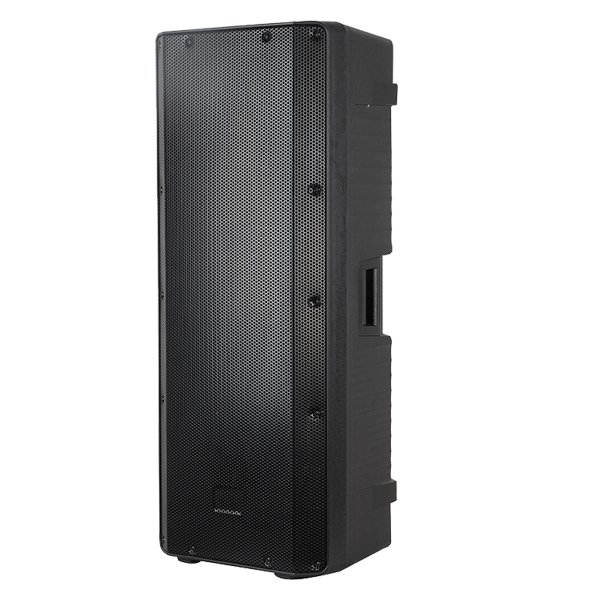 dual 15inch plastic speaker with mp3 bluetooth 300w active speaker professional sound equipment