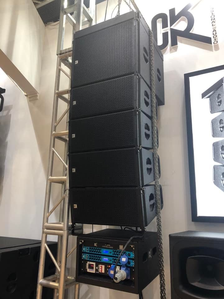 Cvr professional dual 10" powered line array sound equipment/big events