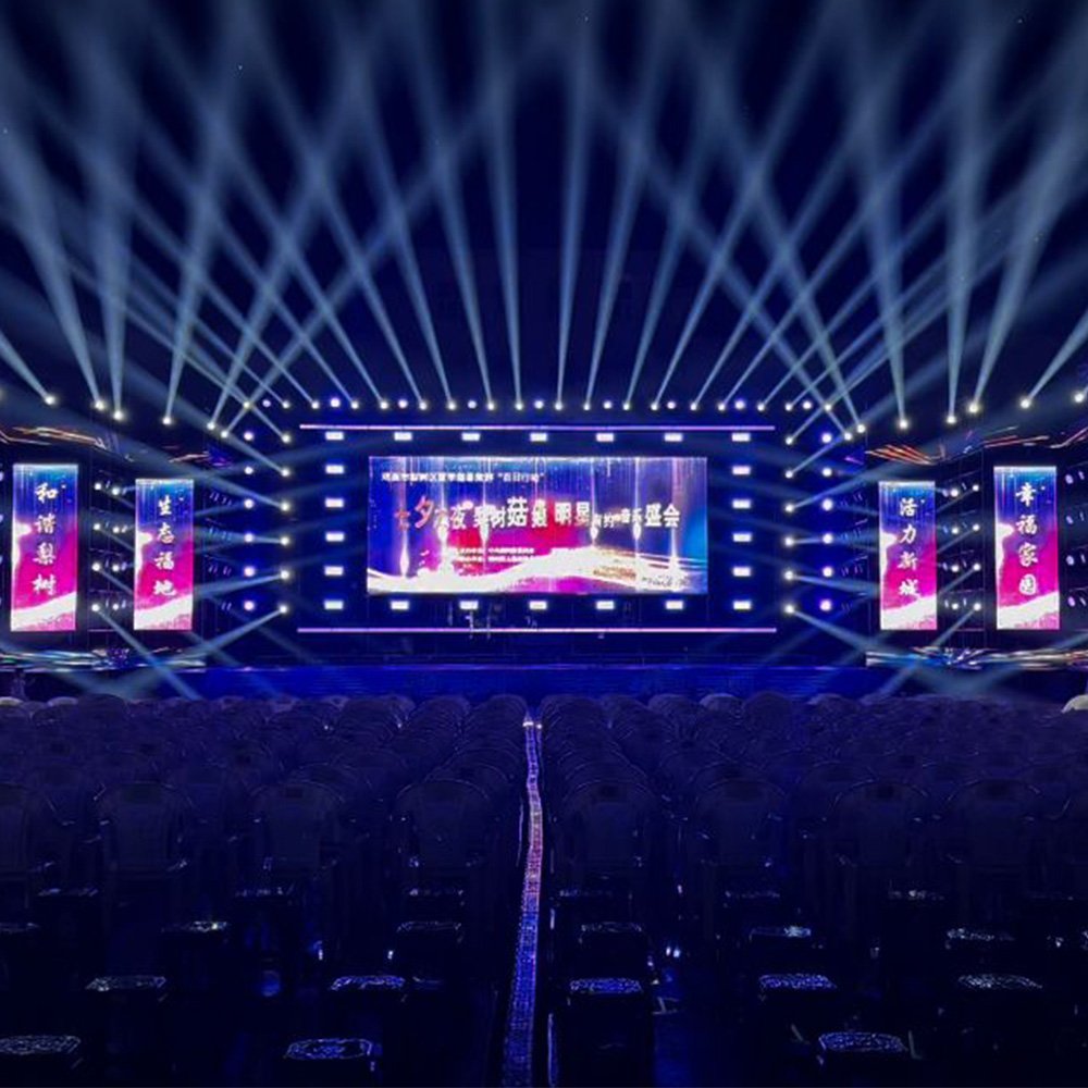 High Quality Custom Stage Equipment Audio, LED, DJ Mixer Stage Structures