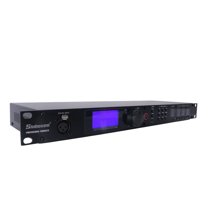 D-360 2 in 6 out dsp karaoke professional digital audio processor