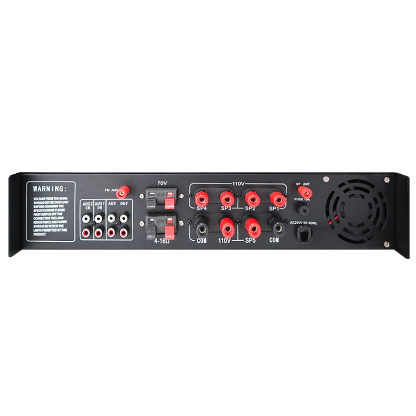 2024 Professional Power Amplifier for Shopping Mall Market Broadcast Propaganda Sound Equipment