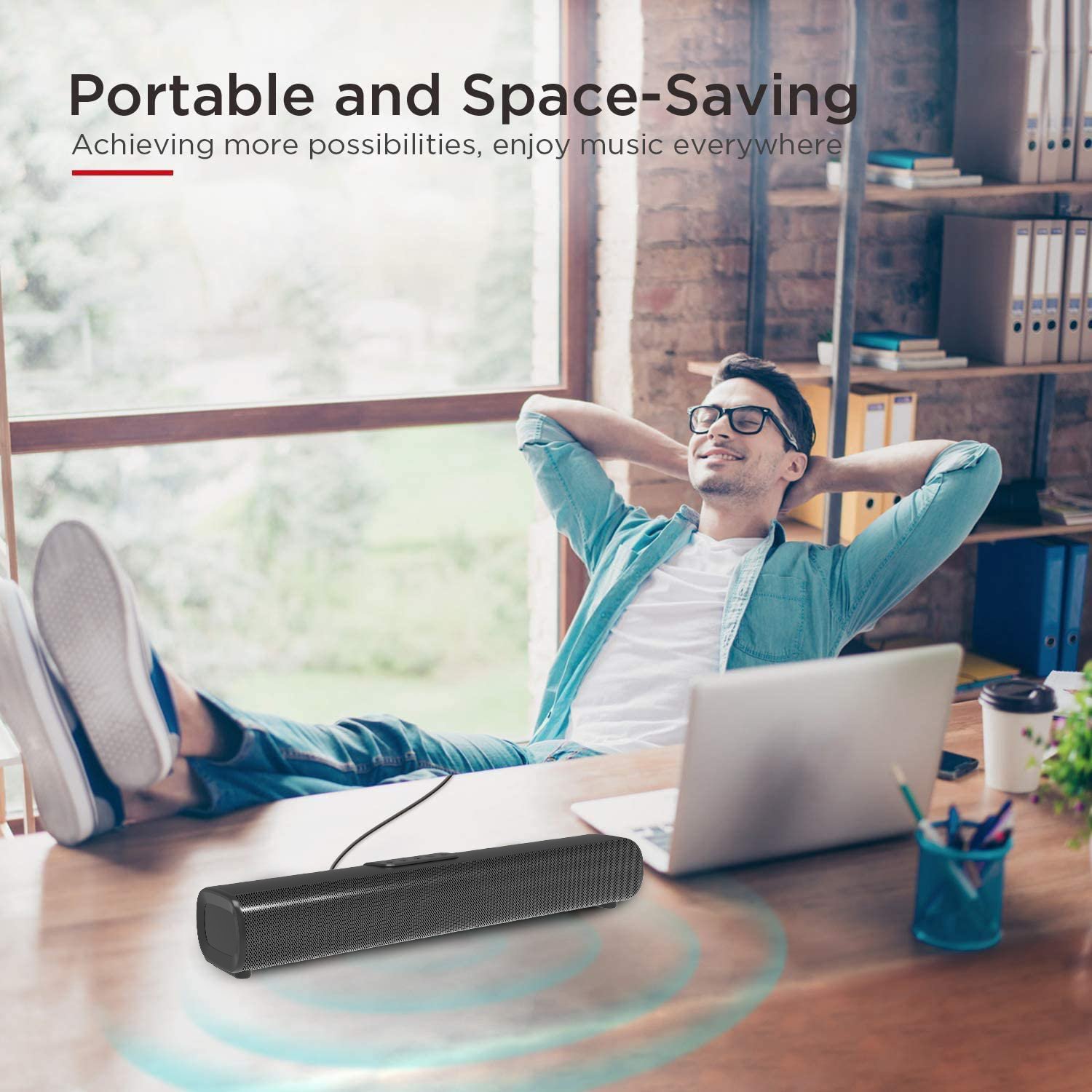 50W Bedroom Sound bar With Subwoofer Home Theater Sound System Speaker Sound Equipment/Amplifiers/Speaker Wireless Speaker