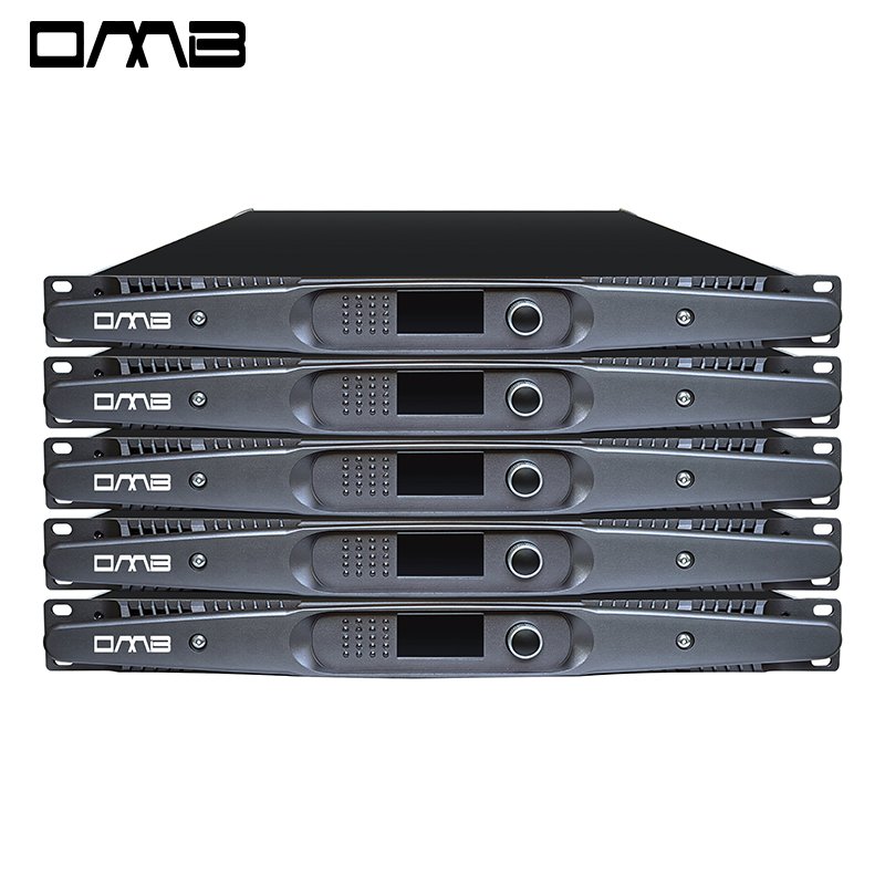 Premium 18000W 4-Channel Class D Amplifier with DSP (96K Sampling), Variable Power Supply, PFC, SRM PFA16K