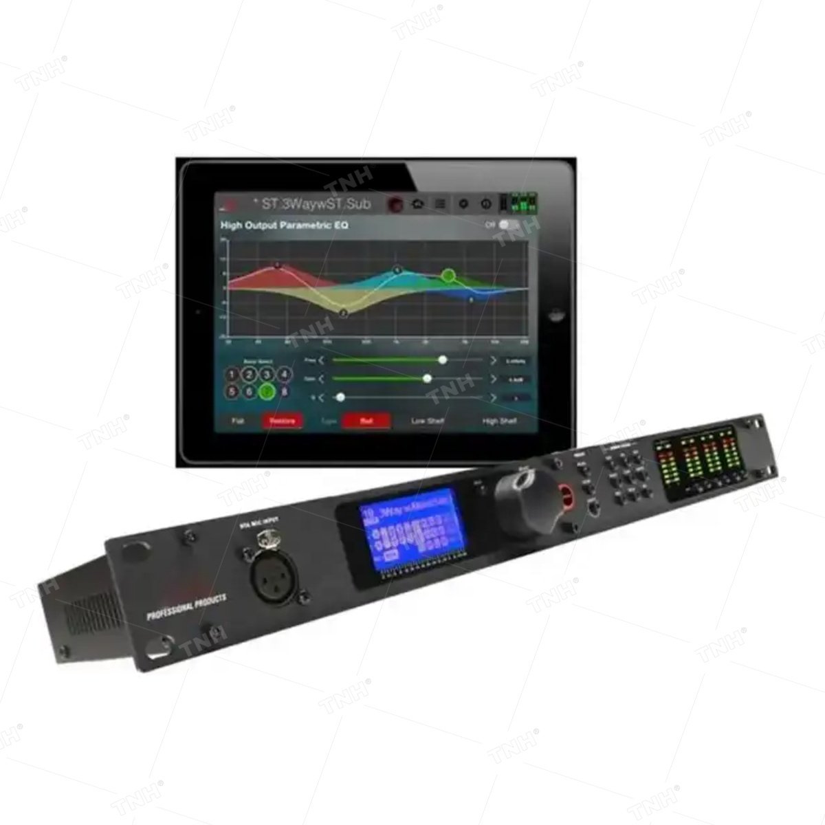PA2 DriveRack 2 Input 6 Output DSP Professional Digital Audio Processor Speaker Management System Stage Sound Equipment