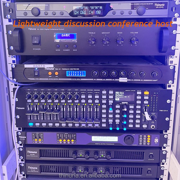 Thinuna VA-5000T High Fidelity Sound Quality Audio System Equipment Wired Discussion Basic Discussion Conference System Host