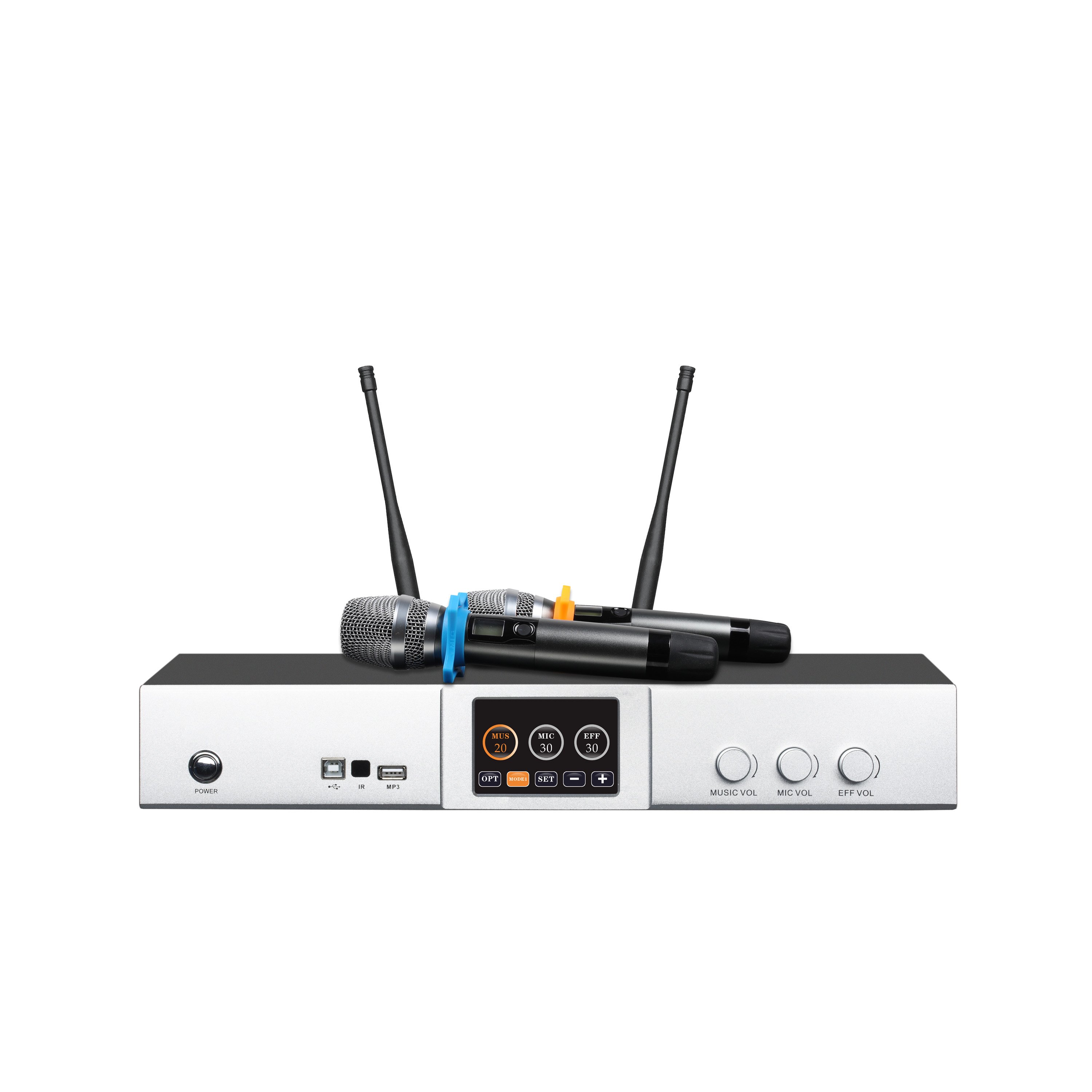 Digital Music Sound System Built In Microphone 2 channel 3 in 1 Class H D Karaoke Amplifier Professional For Entertainment